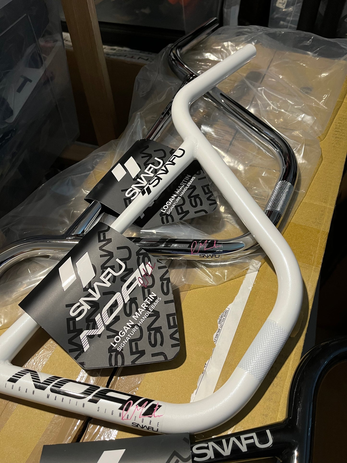 Snafu Noa 9,25" Logan Martin Lenker / Handlebars Chrome