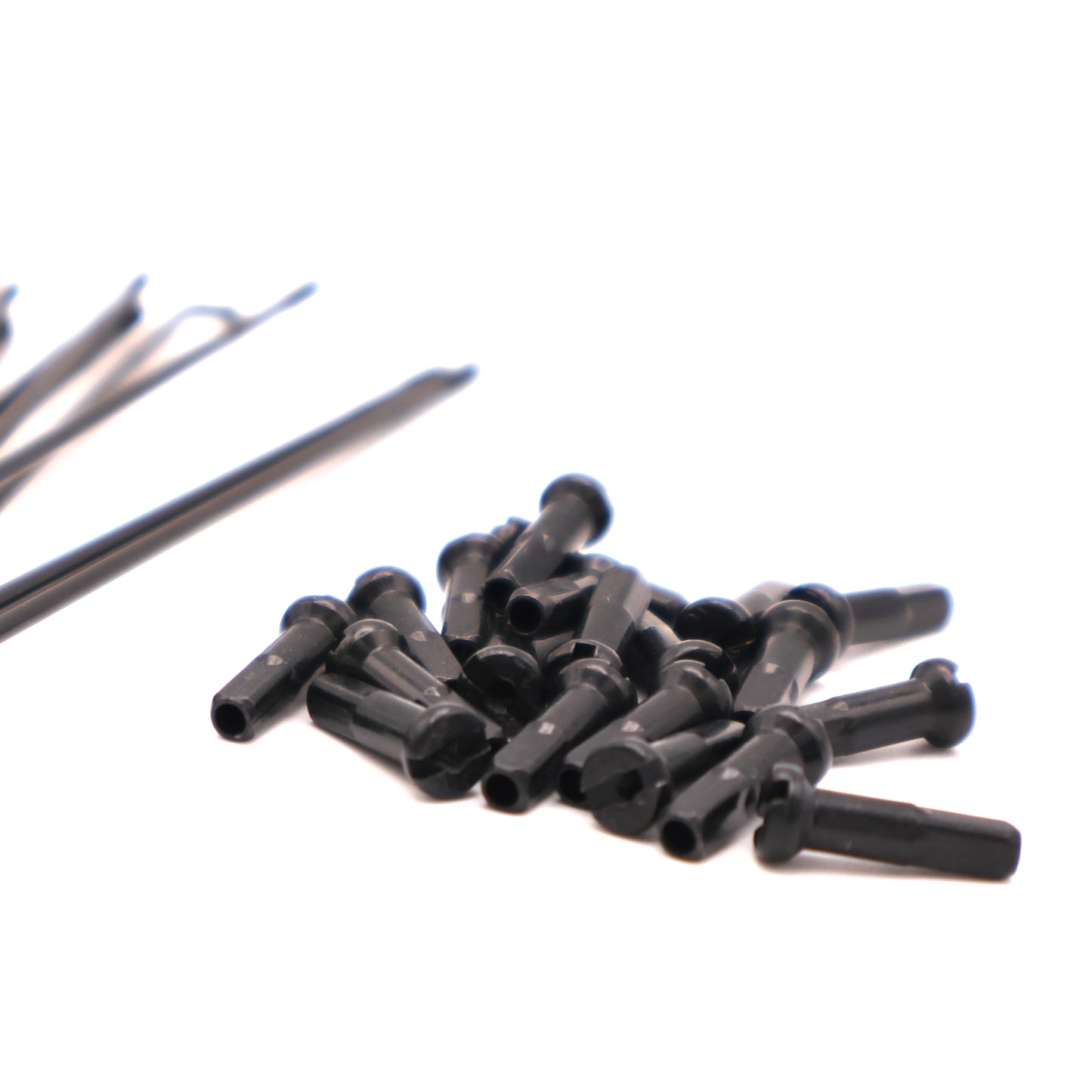 Fourpegsbmx Twenties Butted Speichen / Spokes Matte Black