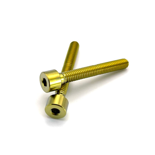 Fourpegsbmx M4 Gold Titanium Kettenspanner / Chain Tensioners