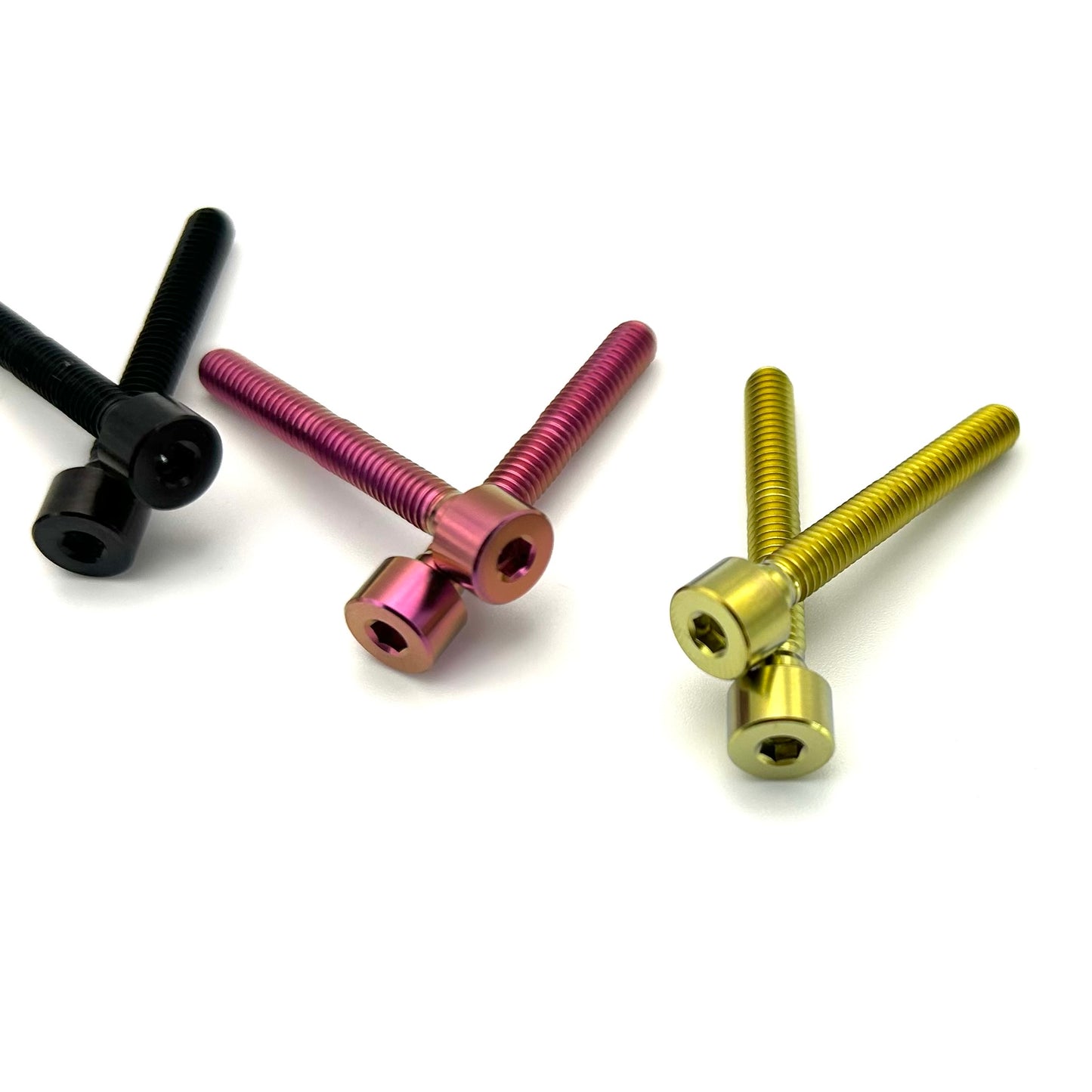 Fourpegsbmx M4 Purple Titanium Kettenspanner / Chain Tensioners