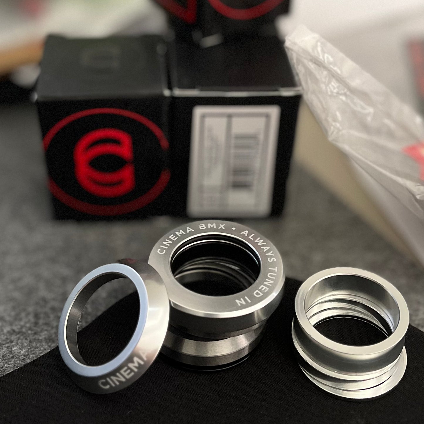 Cinema Aspect Integrated Steuersatz / Headset Polished