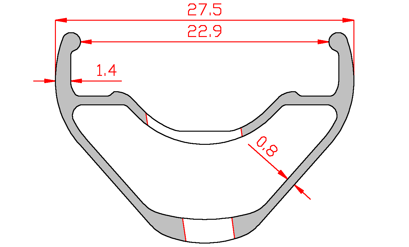 Alienation Mischief Felge / Rim Blue