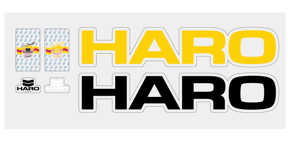 Haro La Bastille Frame Stickerpack