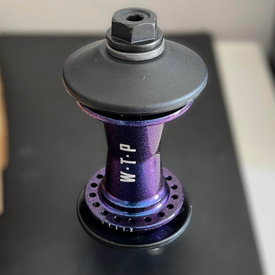 Wethepeople Helix Vorderradnabe / Front Hub Purple