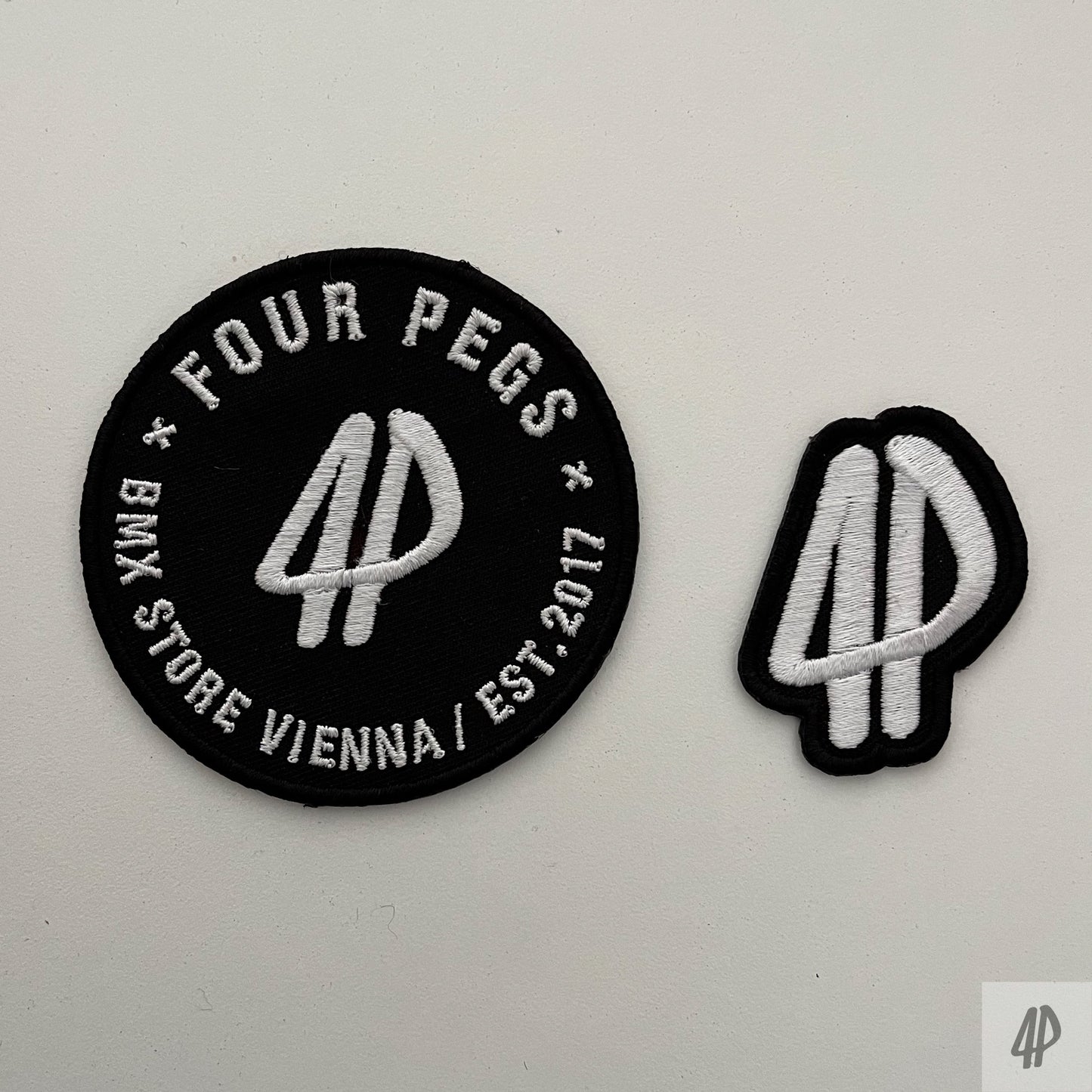 Fourpegsbmx 4P Logo Aufnäher / Patch