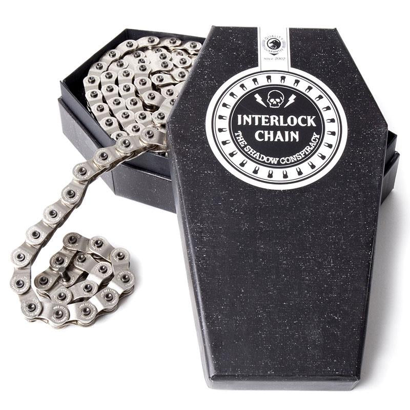 Shadow Interlock V2 Chain Silver