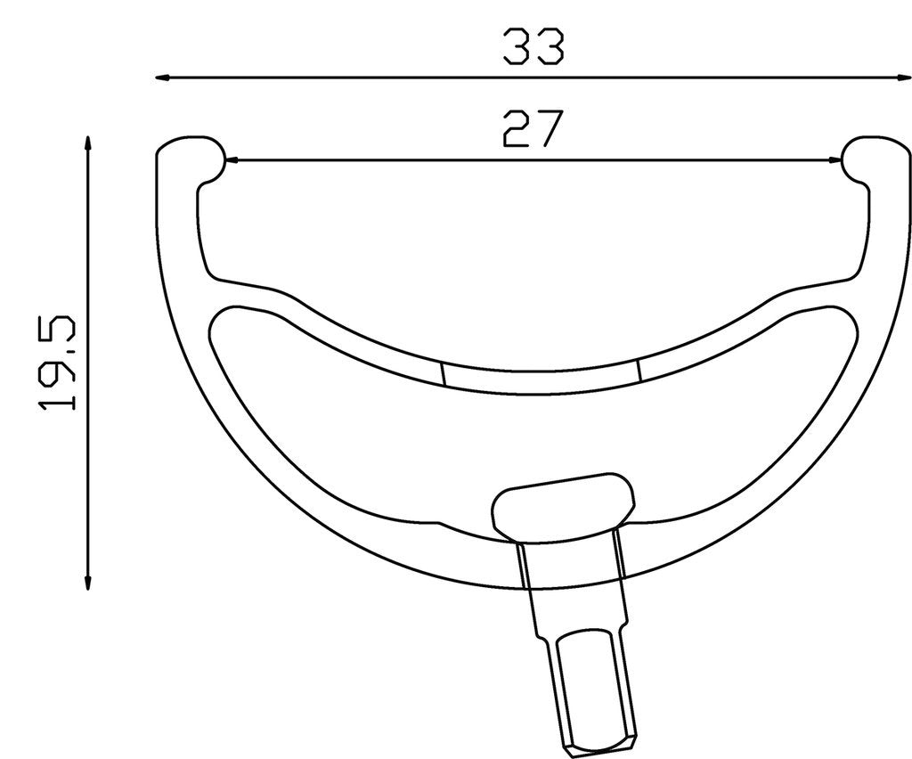 Alienation Skylark Felge / Rim Black