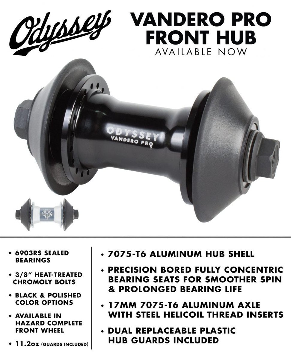 Odyssey Vandero Pro Vorderradnabe / Front Hub