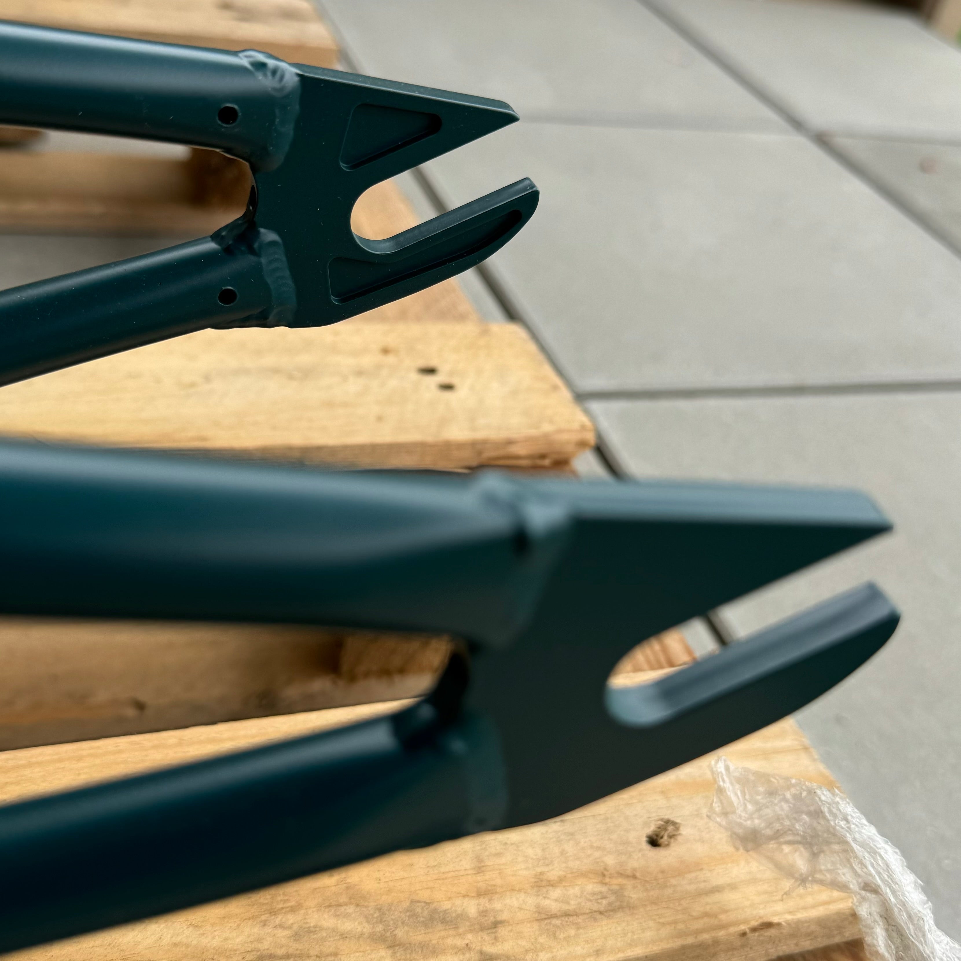 Heresy Ascend V3 19” Emerald Rahmen / Frame Flatland – Fourpegsbmx