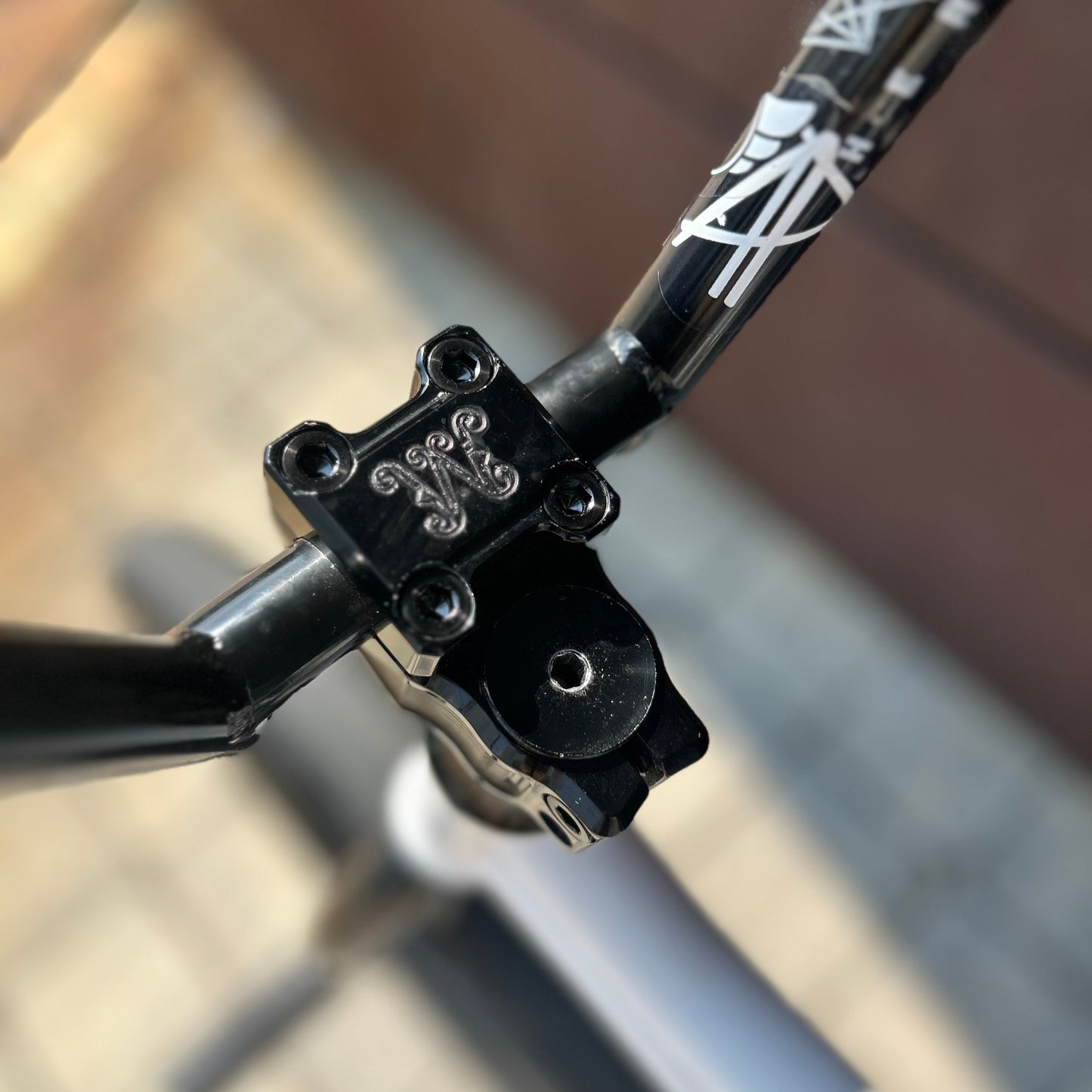 Fourpegsbmx Profile/Madera Titanium Vorbauschrauben / Stem Bolts Black