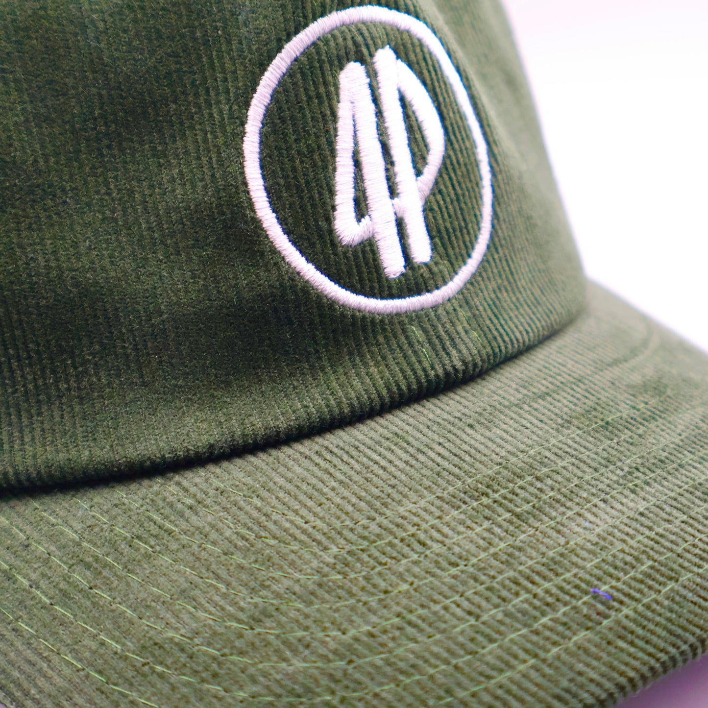 Fourpegsbmx 4P Circle Vintage Kappe / Cap Green/White