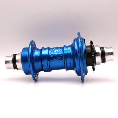 Profile Racing Mini Female RHD Cassette Nabe / Hub Blue with Crmo or Ti Driver