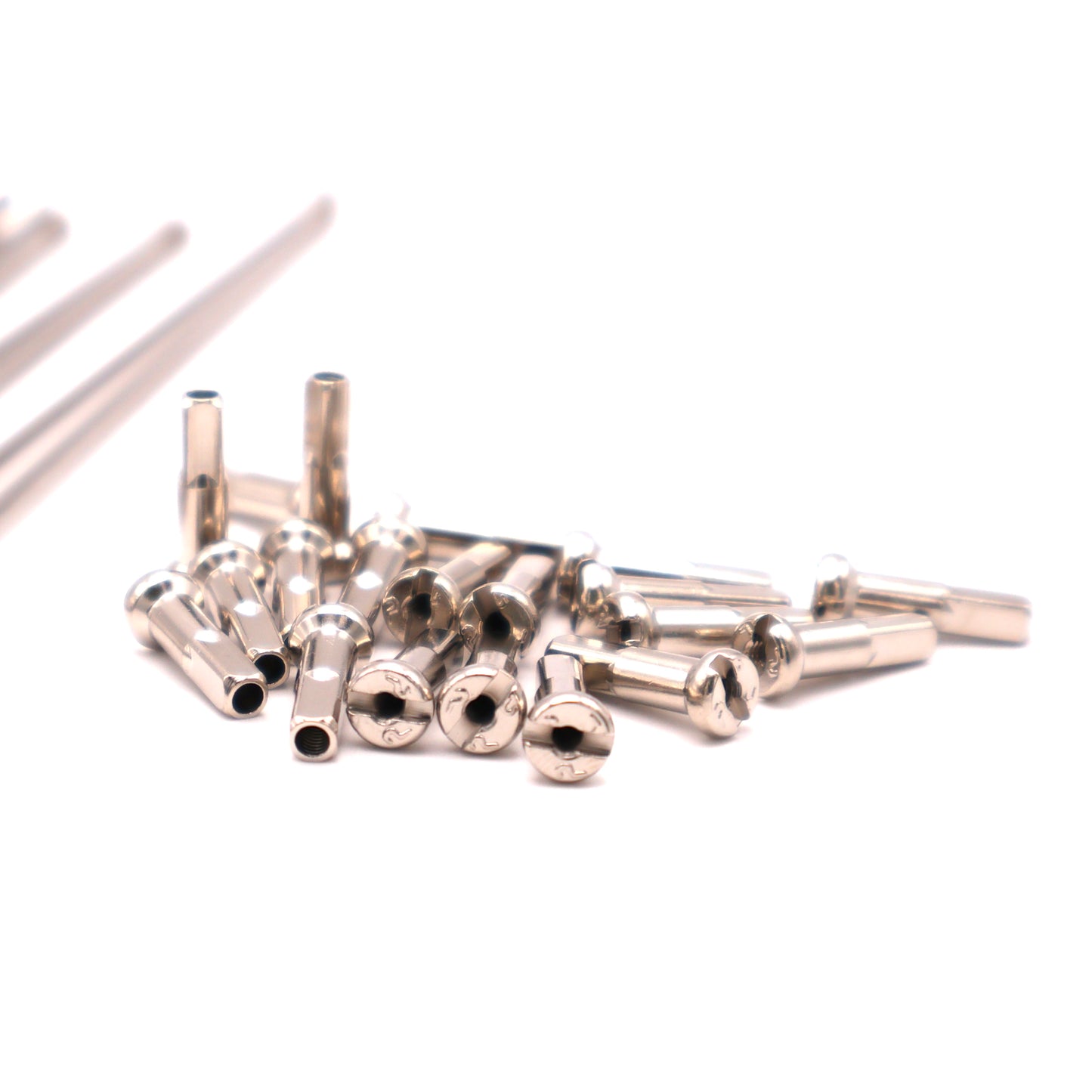 Fourpegsbmx Twenties Speichen / Spokes Polished Silver