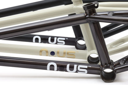 Nous Raw V3 19.3” Translucent Black Rahmen / Frame Flatland