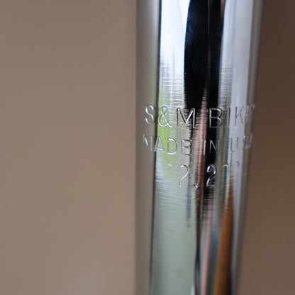 S&M Bikes Widemouth Pitchfork 33mm Gabel / Forks Chrome