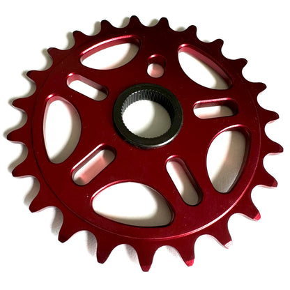 Profile Racing Spline Drive 19mm Kettenblatt / Sprocket 23T Red