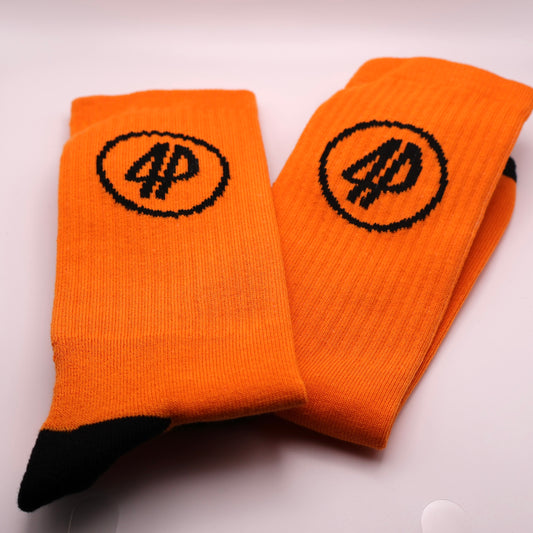 Fourpegsbmx SvB Socks Orange/Black