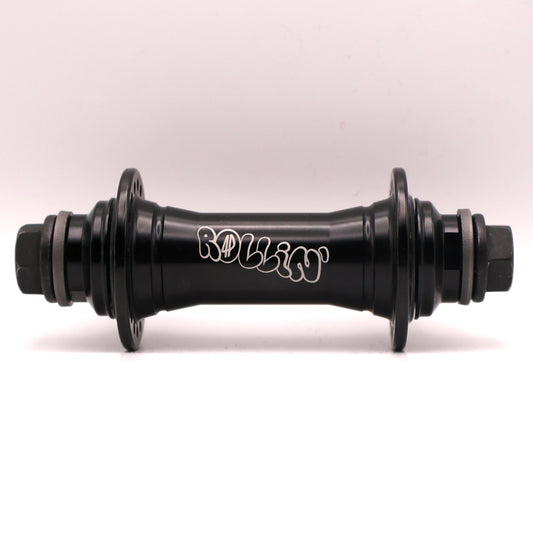 Fourpegsbmx Rollin´ AL7075 Vorderradnabe / Front Hub Black