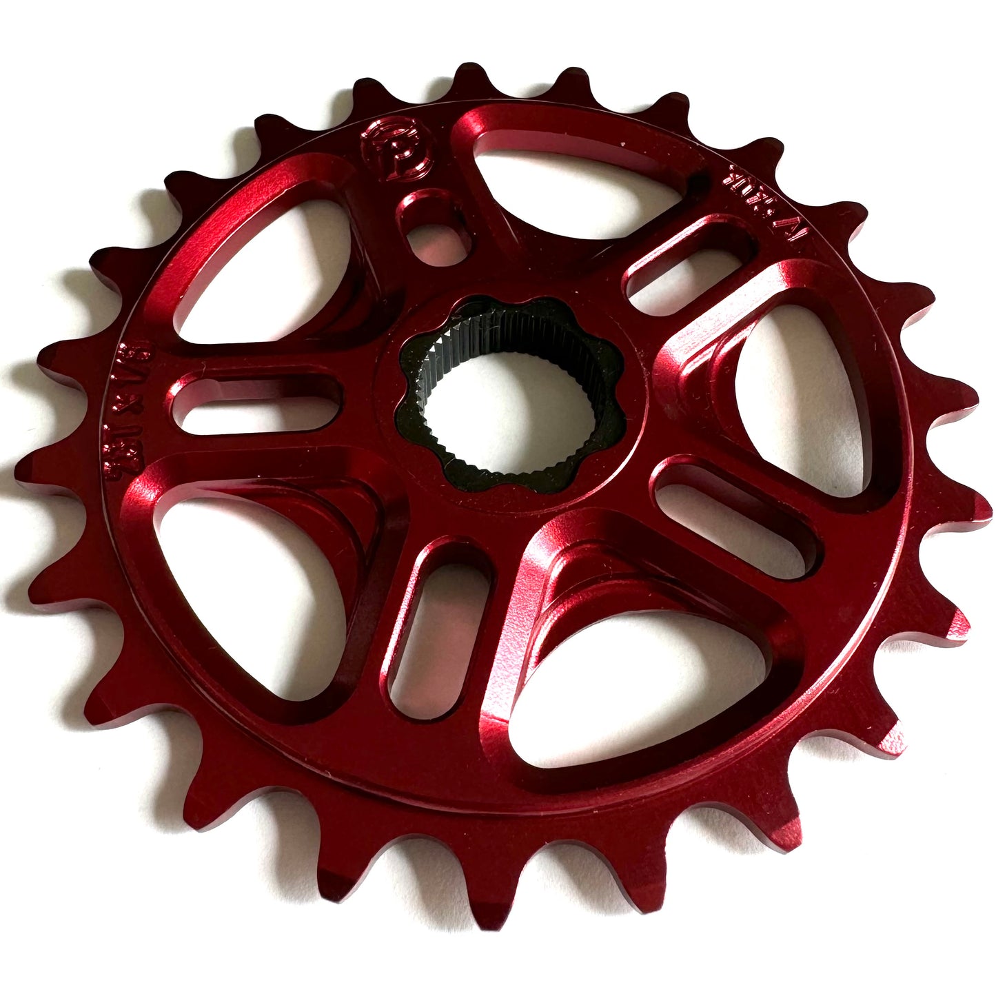 Profile Racing Spline Drive 19mm Kettenblatt / Sprocket 23T Red