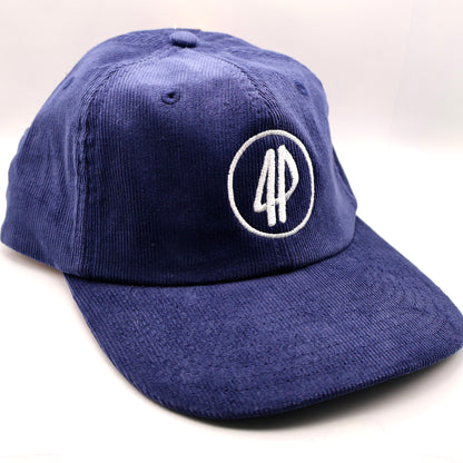 Fourpegsbmx 4P Circle Vintage Kappe / Cap Blue/White