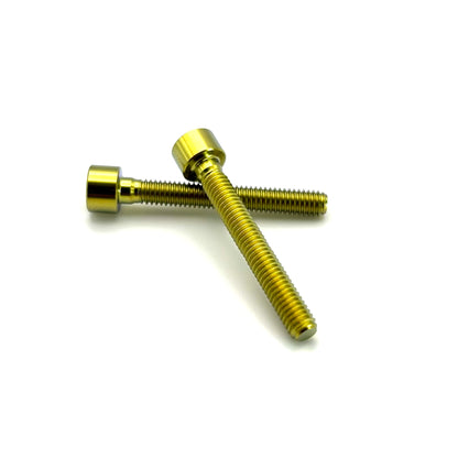 Fourpegsbmx M4 Gold Titanium Kettenspanner / Chain Tensioners