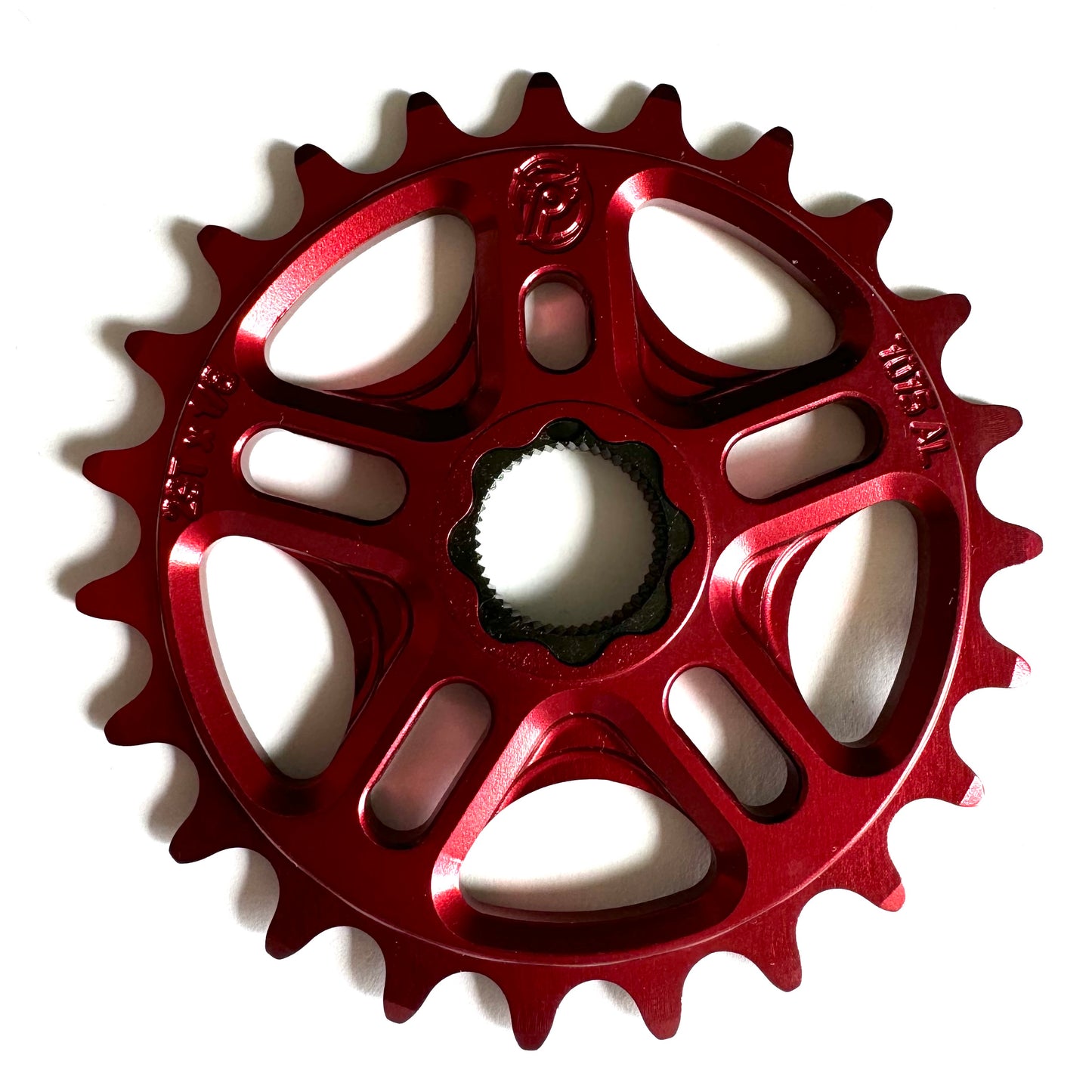 Profile Racing Spline Drive 19mm Kettenblatt / Sprocket 23T Red