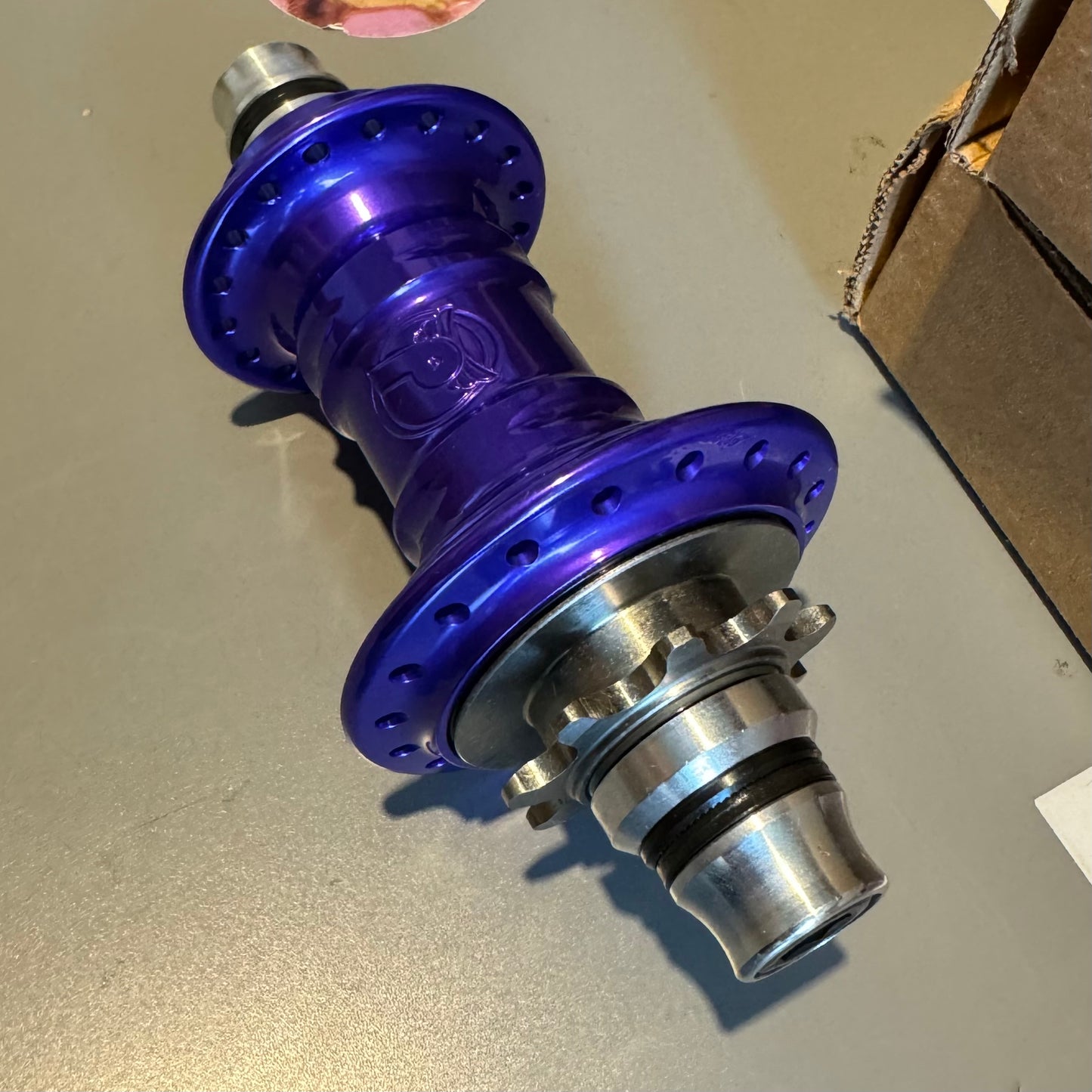 Profile Racing Mini Female RHD Cassette Nabe / Hub Purple with Crmo or Titanium Driver