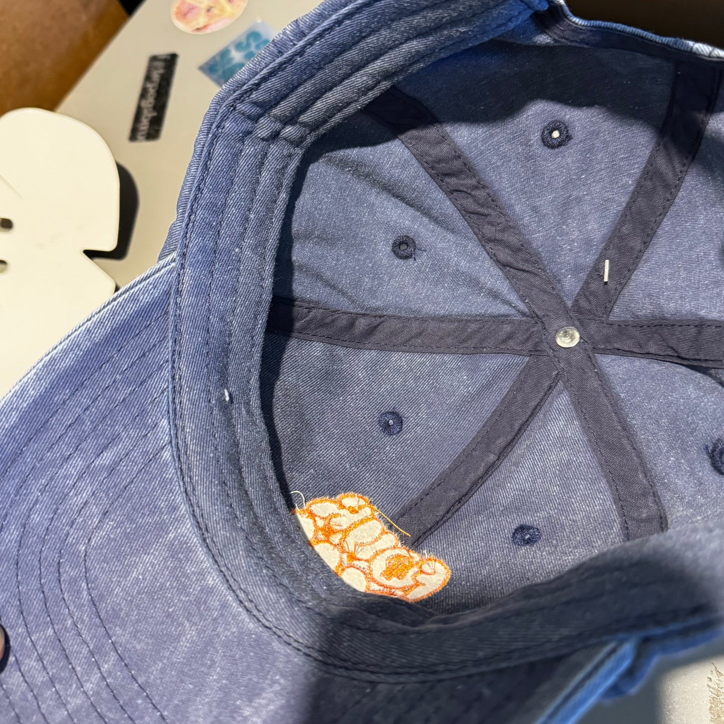 Fourpegsbmx Graffiti Vintage Kappe / Cap Blue/Orange