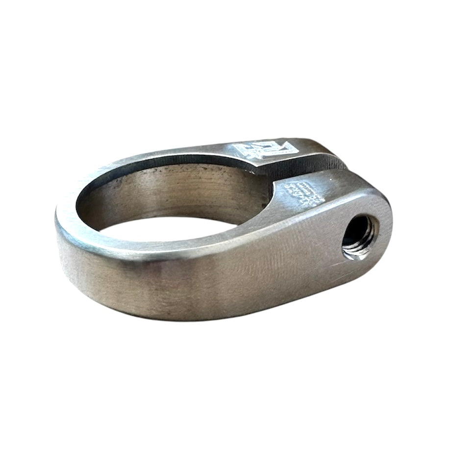 Far East Cycles Titanium Sattelklemme / Seatclamp Raw