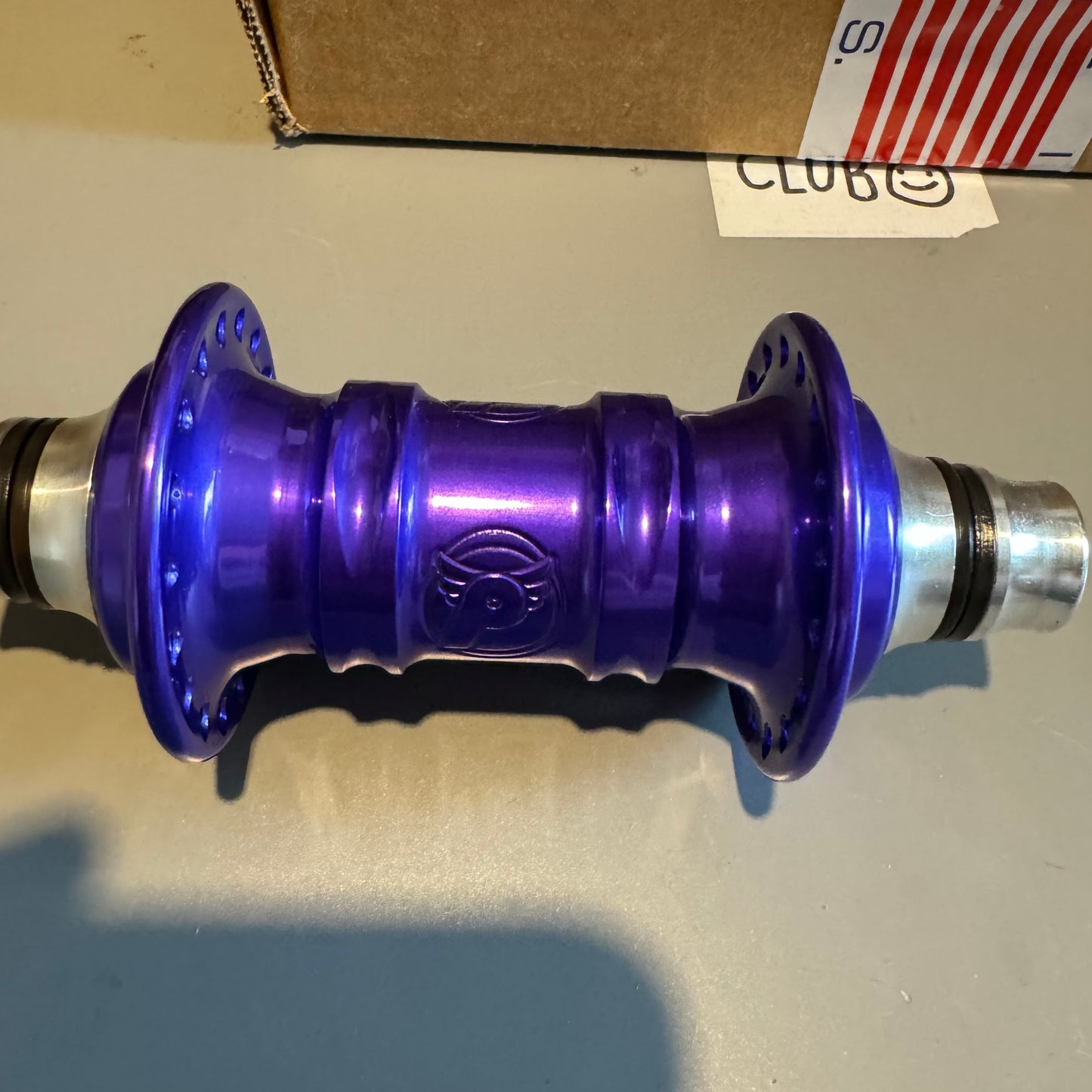 Profile Racing Mini Vorderrad Nabe / Front Hub Purple