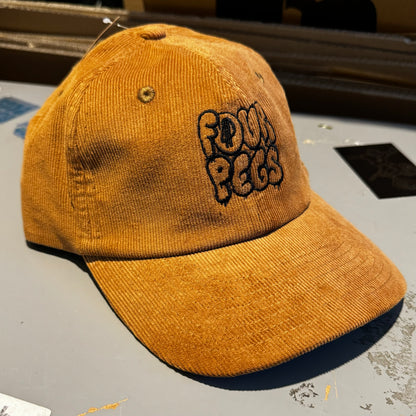 Fourpegsbmx Graffiti Vintage Kappe / Cap Brown/Black