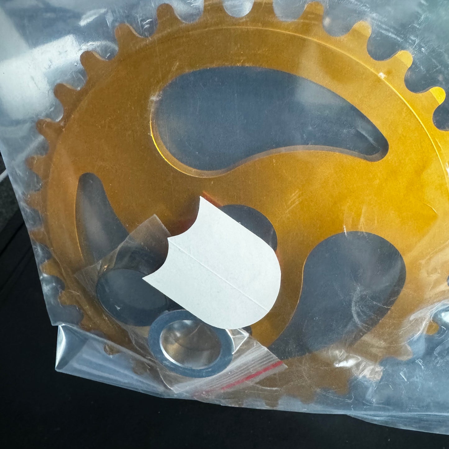 S&M Bikes Chain Saw Kettenblatt / Sprocket 33T Gold