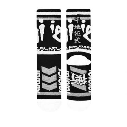 IGI Flatland Socks Black/White