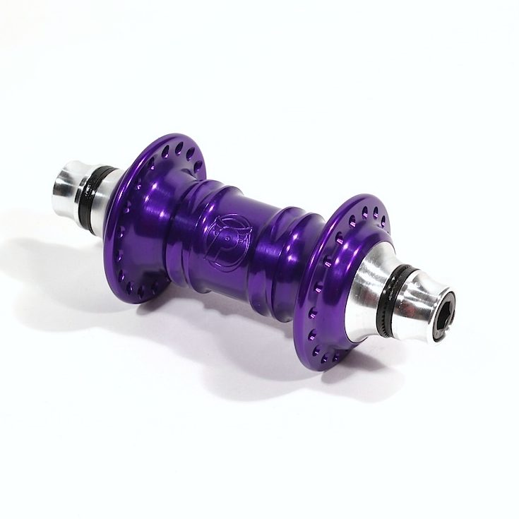 Profile Racing Mini Vorderrad Nabe / Front Hub Purple