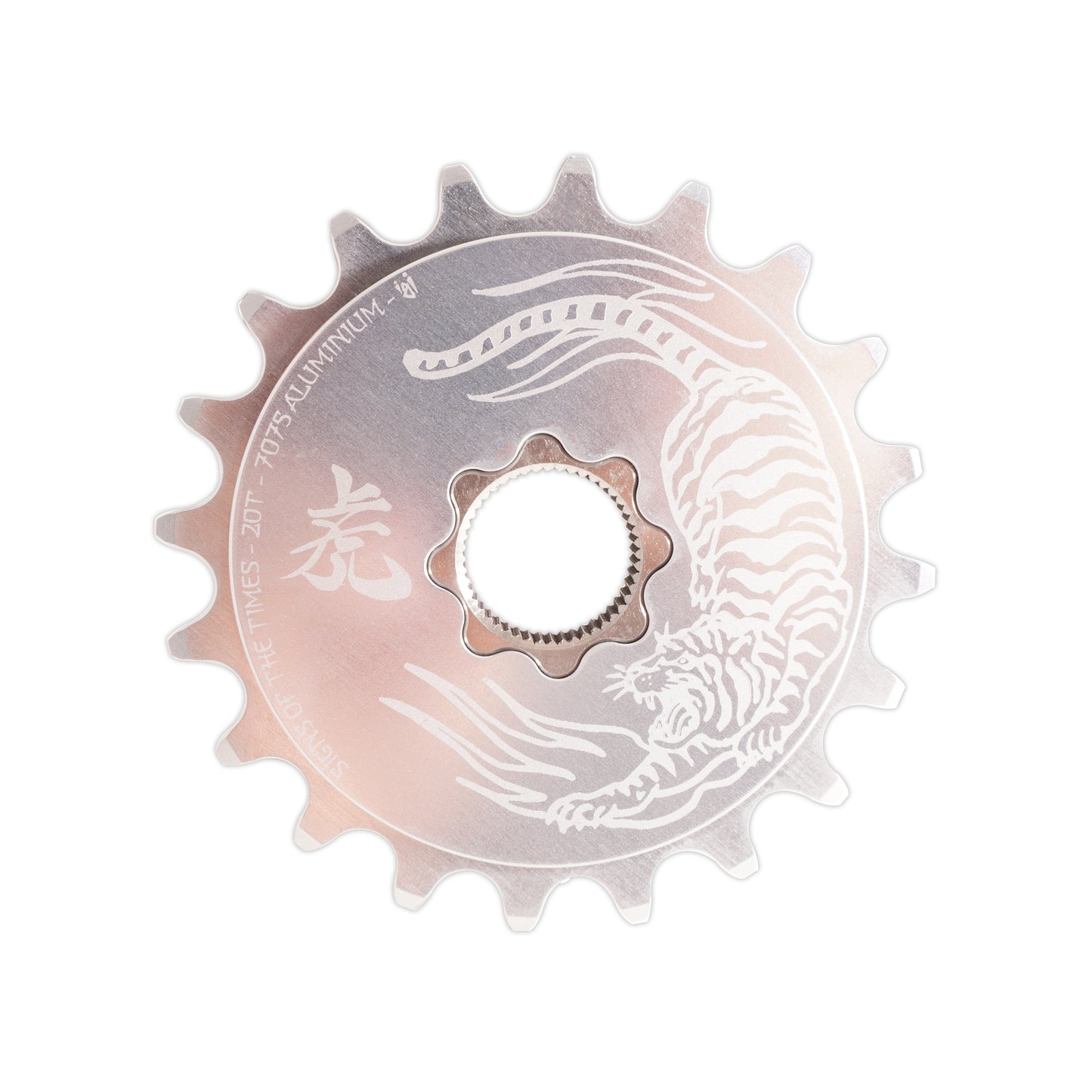 IGI Tiger (Signs Of The Times) Spline Drive 19mm Kettenblatt / Sprocket Polished