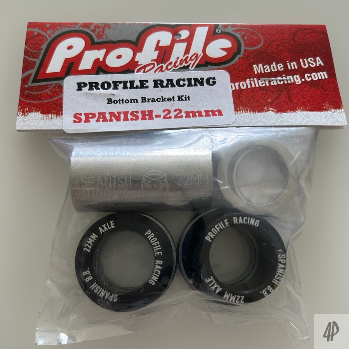 Profile Racing Spanish Innenlager / Bottom Bracket 22mm Black