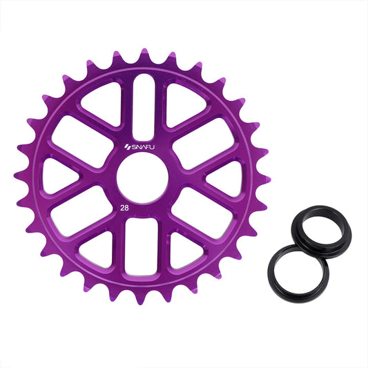 Snafu OLA Kettenblatt / Sprocket Purple