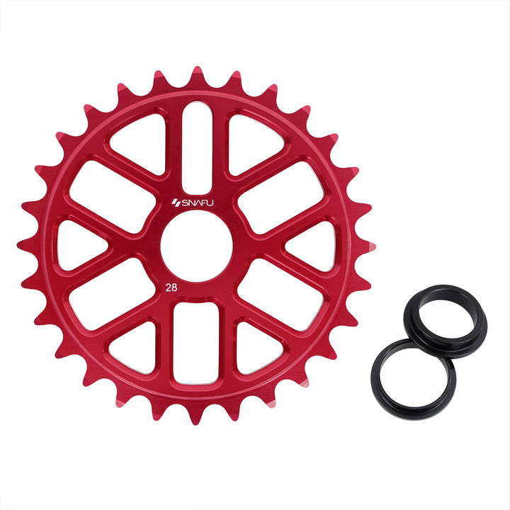 Snafu OLA Kettenblatt / Sprocket Red