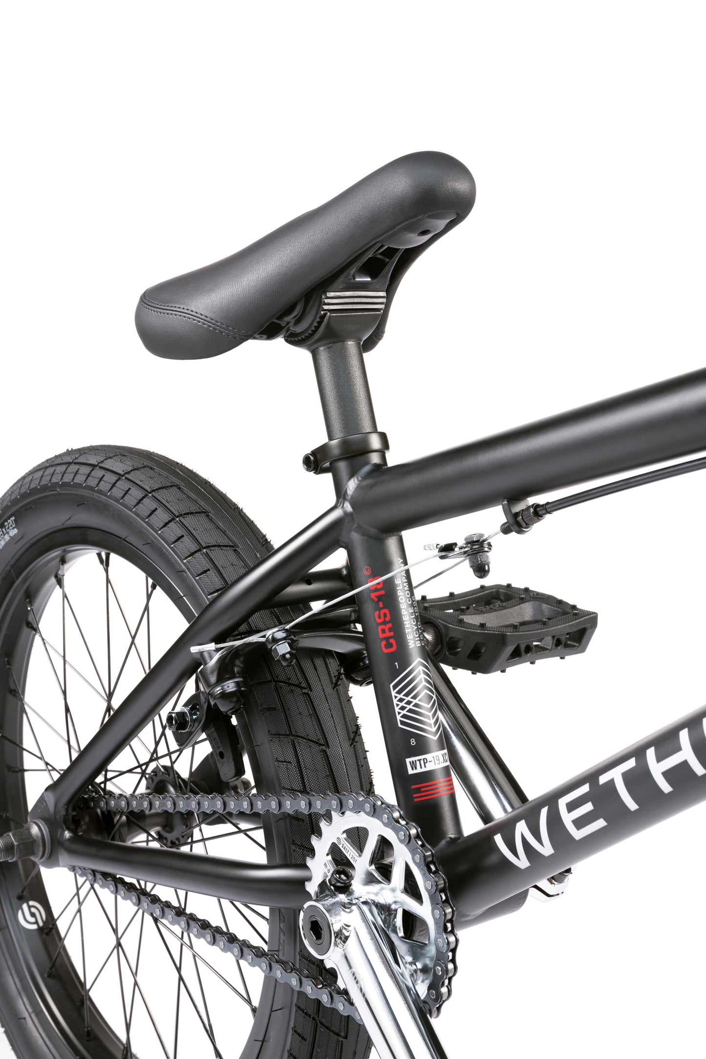 Wethepeople CRS 18" RHD BMX Bike Matte Black