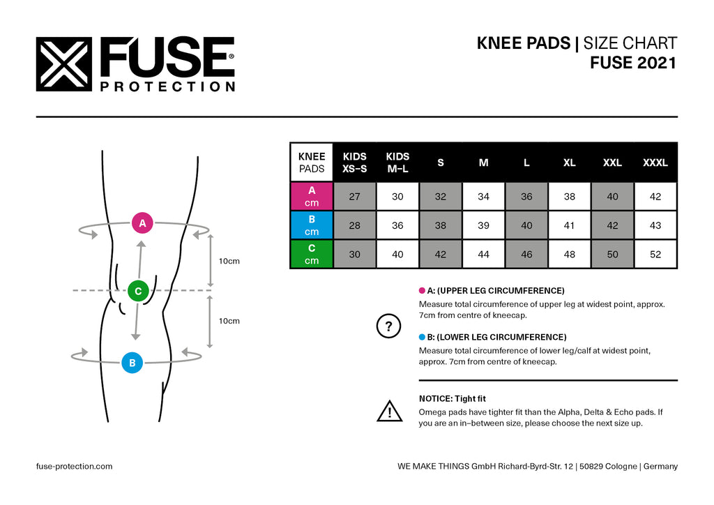 Fuse Alpha Knie Schoner / Knee Pads