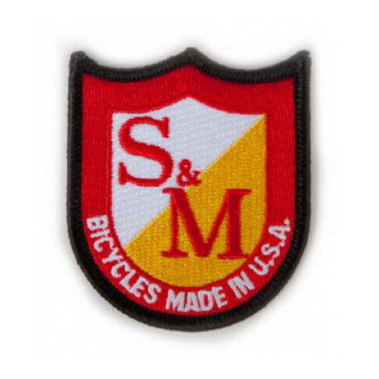 S&M Bikes Classic Shield Aufnäher / Patch
