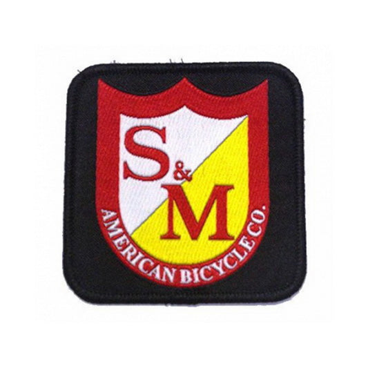 S&M Bikes Square Shield Aufnäher / Patch