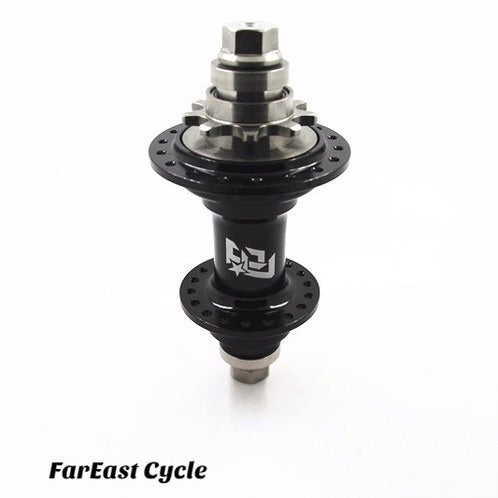 Far East Cycles Titanium Freecoaster Nabe / Hub Black 10mm