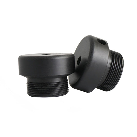 IGI Microphone Flat Plastic Pegs Replacement Caps Black Flatland