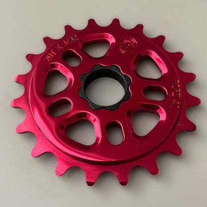 Profile Racing Spline Drive 19mm Kettenblatt / Sprocket 20T Red