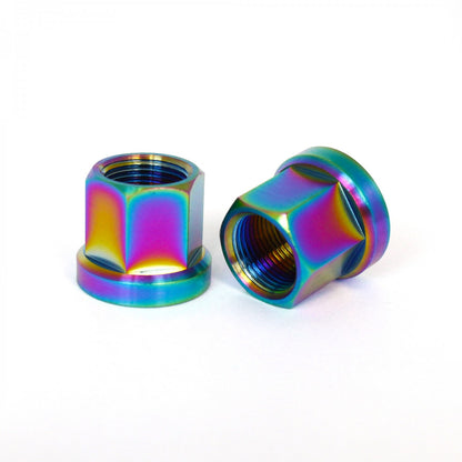 Armour Bikes 14mm Titanium Schrauben / Axle Nuts Oil Slick