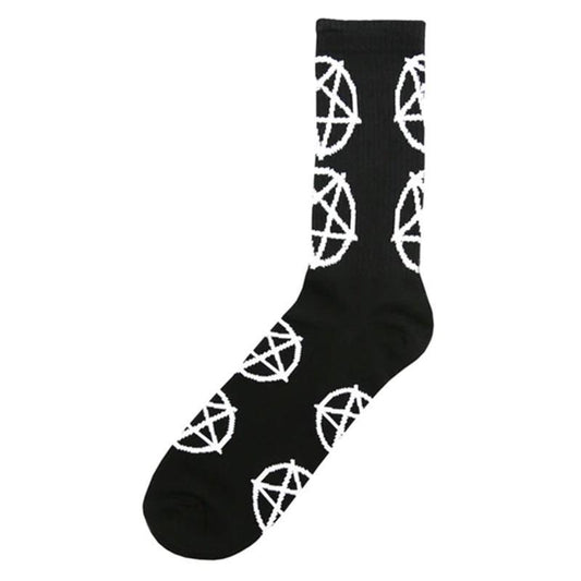 Cult Pentagram Socken Black
